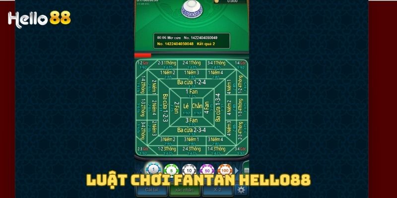 Game Fantan Hello88 - Cổng game mới mẻ và hấp dẫn